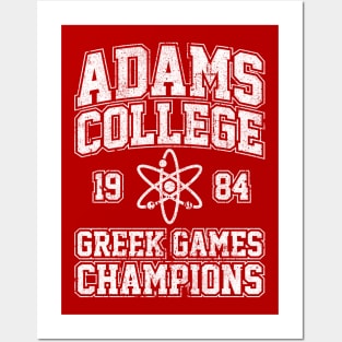 Adams College 1984 Greek Games Champions (Variant) Posters and Art